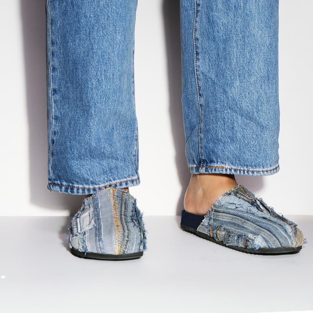 Denim Clogs